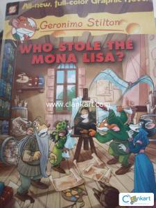 Geronimo Stilton who stole the Mona lisa