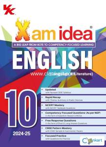 Get unused class 10 English Xam Idea to ace your english cbse exam