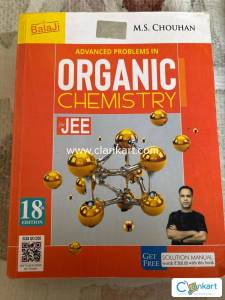 ORGANIC CHEMISTRY JEE MAINS/ADVANCED M.S CHOUHAN+ SOLUTION BOOK FREE