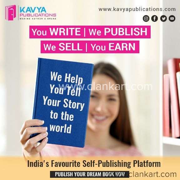 Get your book published with Best Self-Book Publishers in India - Kavy