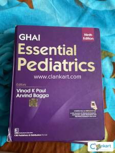 Ghai essential paediatrics,9e