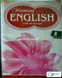 Gleaming English for class 8th (Excellent condition)