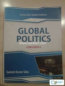 Global politics by kalyani publication