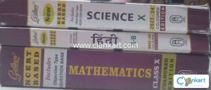 Golden Class 10 Mathematics, Science & Hindi