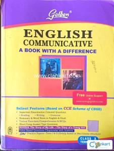 Golden English Communicative for Class 10 CBSE