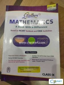 Golden Maths for class 9