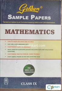 Golden Sample Papers Mathematics Class 9