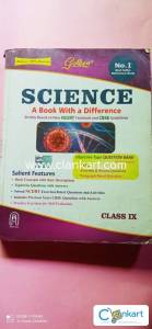 Golden Science Question Bank Class 9 CBSE