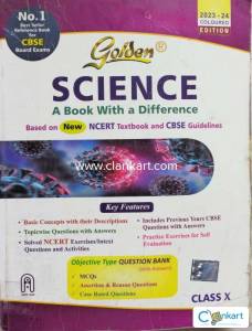 Golden Science Reference book for Class- 10