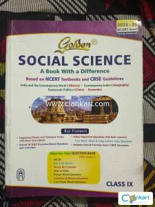Golden Social Science Class 9 2025-2026 edition