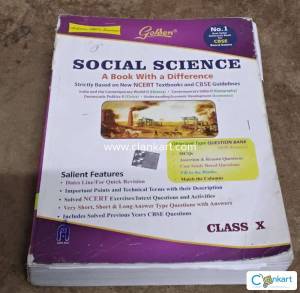 Golden Social Science Study Material on NCERT for Class 10.