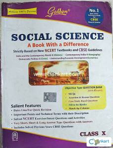 Golden Social Science: (With Sample Papers) A Refresher for Class 10