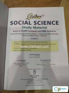 Golden Social Science for class 9