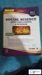 Golden Social Science refresher for Class 9 NCERT