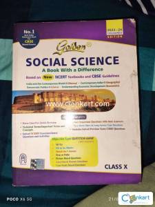 Golden social science reference book class 10