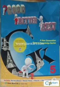 Good Better Best Class 5  General Knowledge Book