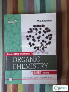 Good as new !!!Elementary Problems in Organic Chemistry by M S Chouhan