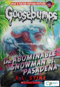 Goosebumps The Abominable Snowman Of Pasadena By R.L Stine
