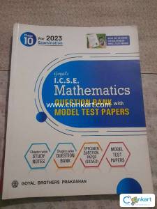 Goyal's I.C.S.E. Mathematics with Model Test Papers Class 10
