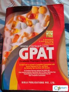 Graduate pharmacy aptitude test (gpat) preparation book