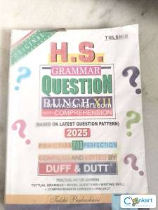 Grammar question bank (HS) duff and dutt practice book (2025)