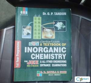 Grb Op tandon inorganic chemistry
