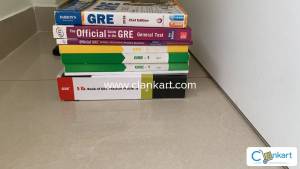 Gre books and study material