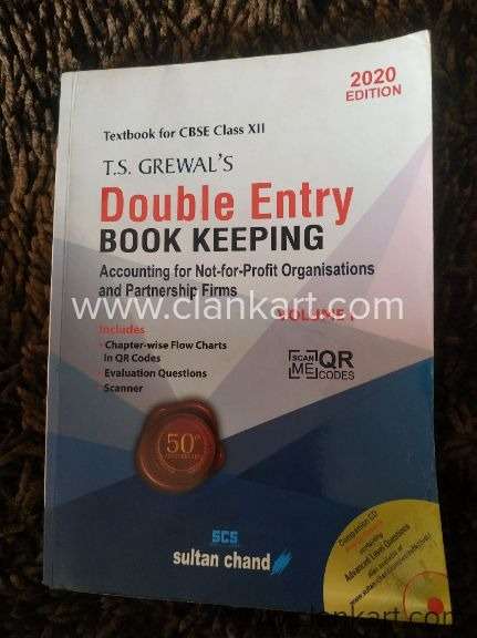 Grewals Double Entry Book Keeping Class 12
