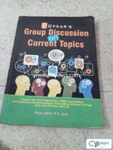 Group discussion on current topics