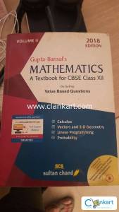 Gupta-Bansal's Mathematics Textbook Class 12 Volume 2