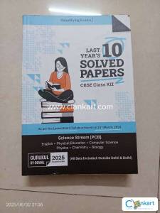Gurukul By Oswal Science PCB CBSE 10 Years Solved Papers Class 12 Exam