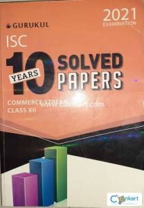 Gurukul ISC 10 YEARS SOLVED PAPERS