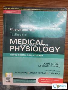 Guyton and Hall textbook of Medical Physiology for 1st proff MBBS