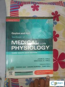 Guyton and hall textbook of medical physiology 3rd South Asian edition