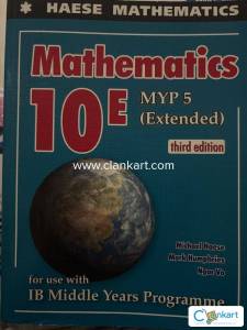 HAESE MATHEMATICS 10E MYP 5 (EXTENDED) third edition