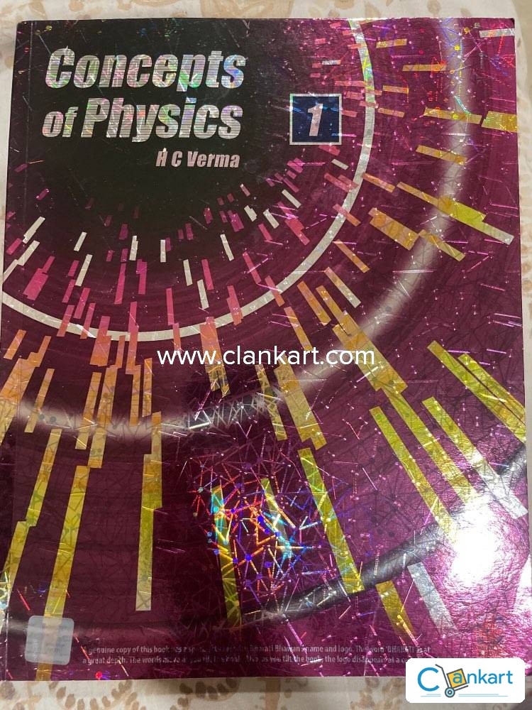 Buy hc verma book in excellent condition at clankart