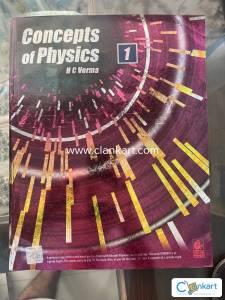 HC VERMA part 1 totally unused condition