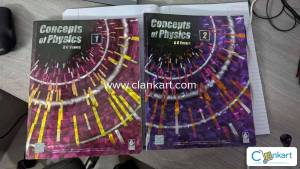 HC VERMA volume 1 and 2