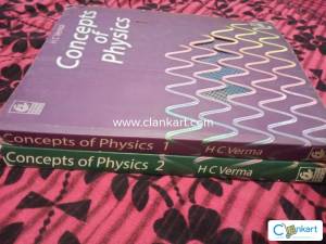 HC Verma physics both part 1 & 2 ( latest edition)