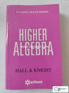 HIGHER ALGEBRA BY HALL AND KNIGHT  CLASSIC TEXT SERIES BY ARIHANT