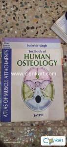HISTOLOGY OSTEOLOGY EMBRYOLOGY BOOKS- NOT USED LIKE BRAND NEW