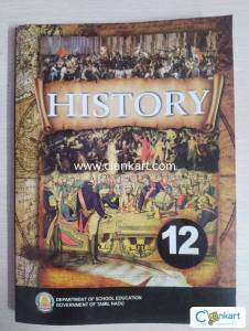 HISTORY 12th - TN school books ( EXCELLENT CONDITION)