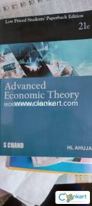 HL Ahuja advance economics theory new edition 2024