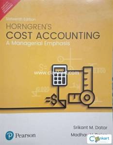 HORNGREN'S COST ACCOUNTING FOR MARKETING MBA