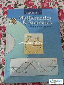 HSC 11tH  science MATHS TEXTBOOK