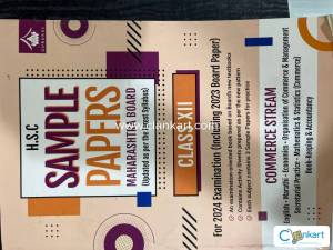 HSC Commerce Sample Papers Class 12 Exam 2024