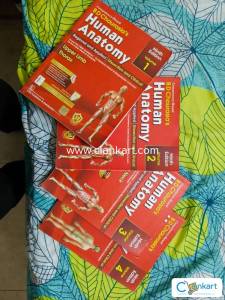 HUMAN ANATOMY B D CHAURASIYA 9TH EDITION SET OF 4 BOOKS