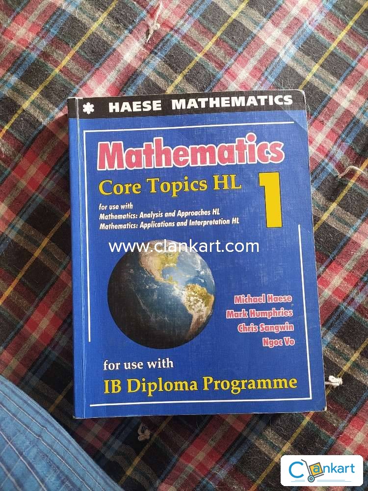 Buy mathematics core topics hl book in excellent condition at