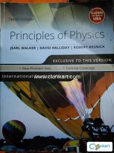 Halliday, Resnick, Walker International students edition
