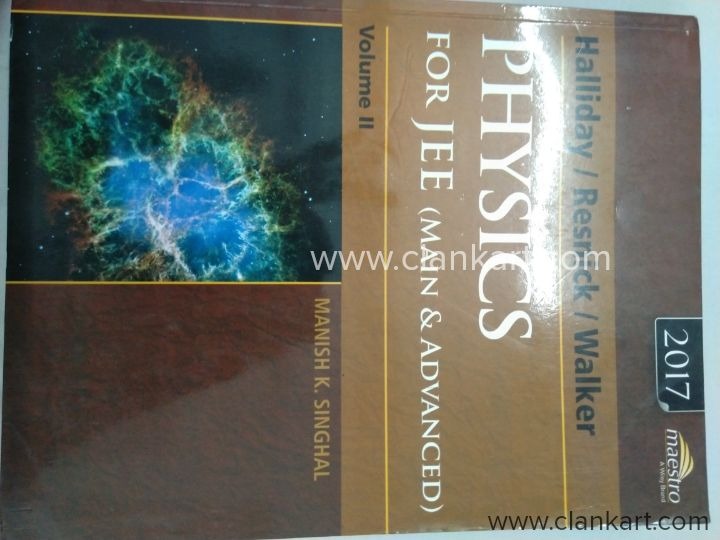 Halliday Resnick Walker Volume 2 By Manish S Singhal